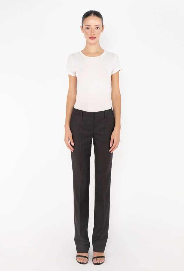Chloé F/W 2002 Pinstripe Trousers - 3 Chloé F/W 2002 Pinstripe Trousers - 3