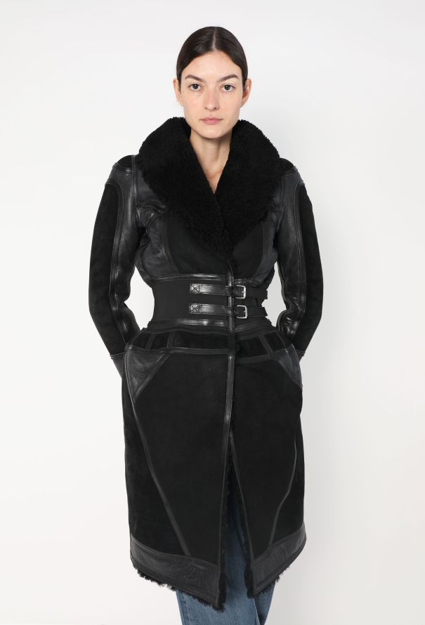 Balenciaga COLLECTOR F/W 2007 Suede Military Coat - 1