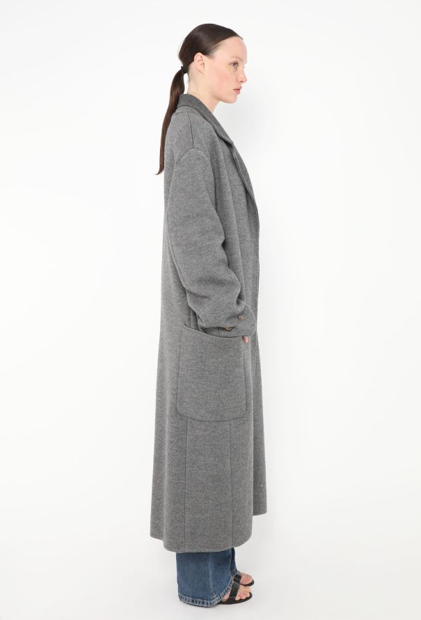 Céline Cashmere Lapel Oversized Coat - 3 Céline Cashmere Lapel Oversized Coat - 3