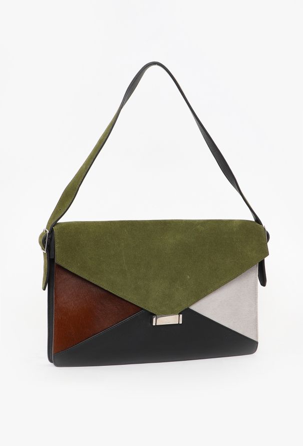 Céline S/S 2012 Tricolor Diamond Shoulder Bag - 3 Céline S/S 2012 Tricolor Diamond Shoulder Bag - 3