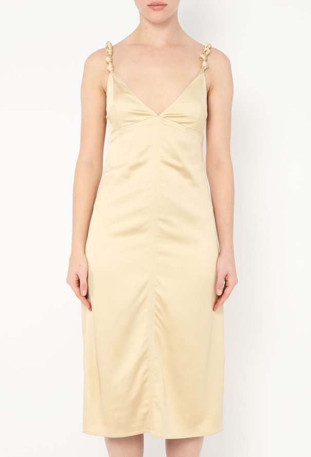 Bottega Veneta 2019 Silk Charmeuse Dress - 3