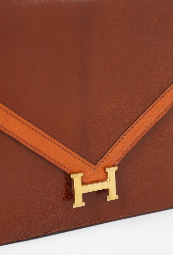 Hermès Rare '70s Bicolor Lydie Shoulder Bag - 12