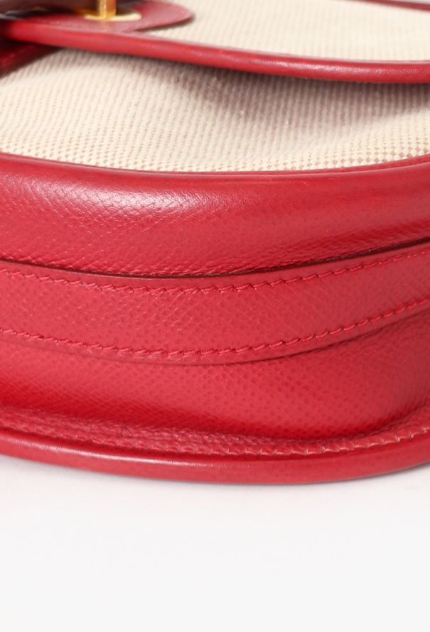 Hermès Toile H & Red Courchevel Balle De Golf - 10