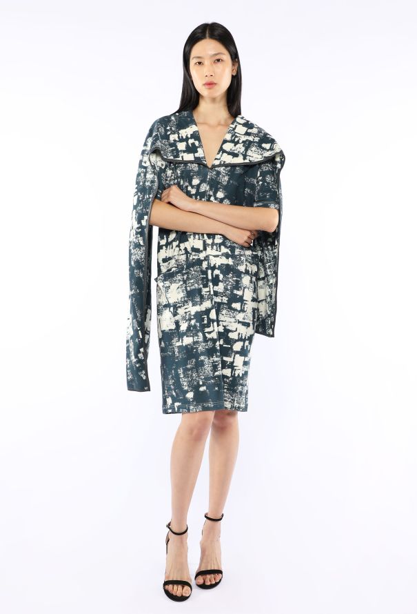 Céline Graphic Print Dress, Resort 2018 - 1