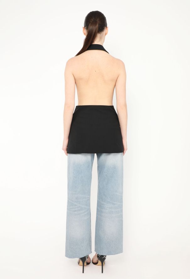 Maison Margiela 2008 Deconstructed Open-Back Vest - 5