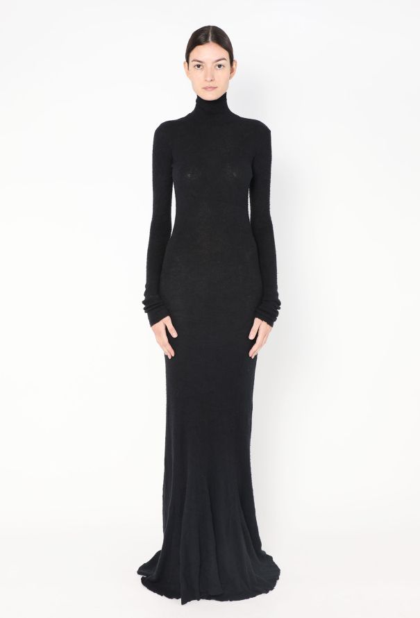 Balenciaga F/W 2022 Turtleneck Bodycon Gown - 3 Balenciaga F/W 2022 Turtleneck Bodycon Gown - 3