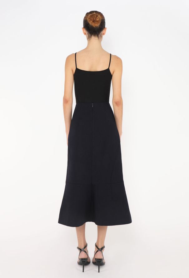 Dries Van Noten 2024 Navy Twill Trumpet Skirt - 3 Dries Van Noten 2024 Navy Twill Trumpet Skirt - 3