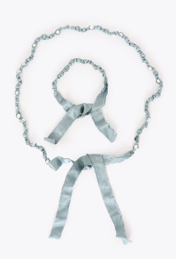 Lanvin F/W 2005 Knotted Silk Pearl Set - 3