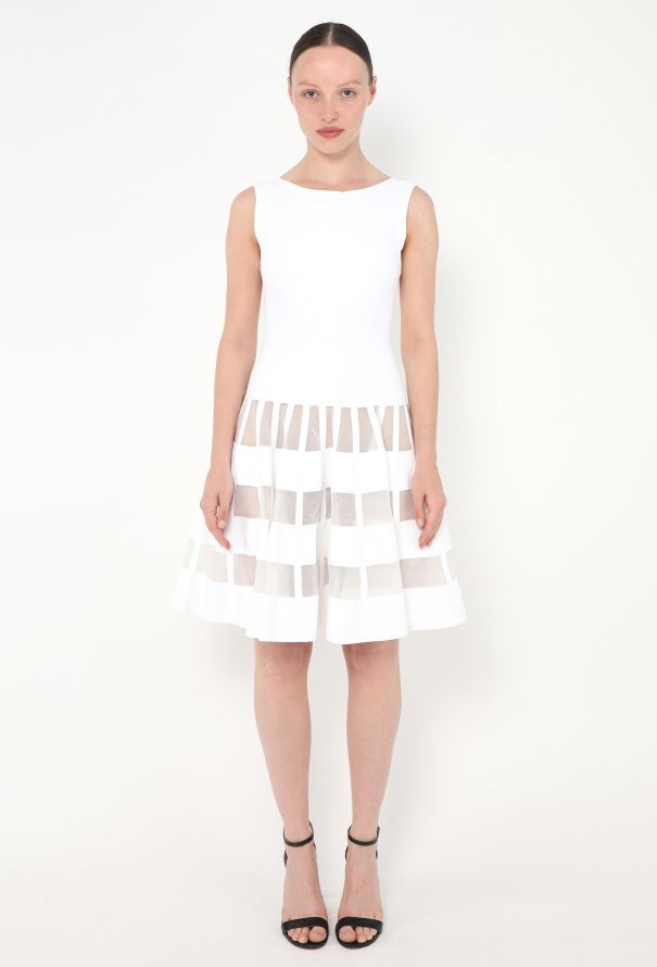 Alaïa Crinoline Trim Skater Dress - 1
