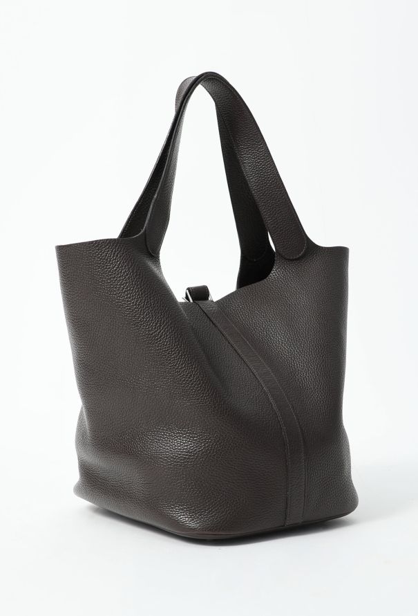 Hermès Brown Clemence Picotin 33 - 3