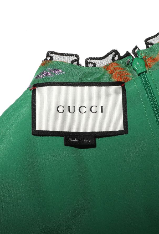 Gucci COLLECTOR S/S 2016 Trompe L'œil Brocade Gown - 7