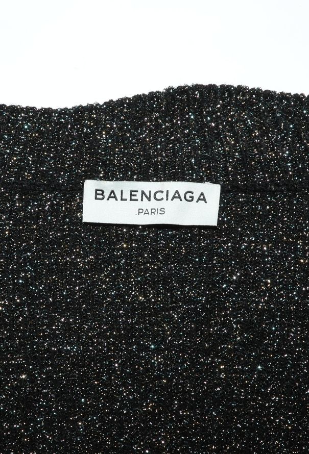 Balenciaga Iridescent High-Neck Top - 5