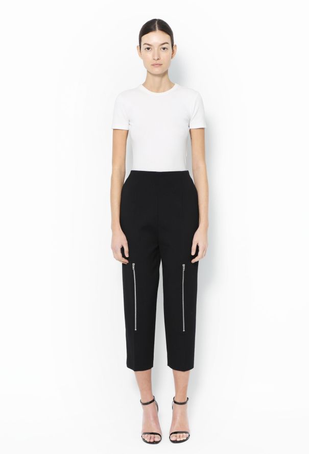 Céline F/W 2012 Cropped Zip Trousers - 1
