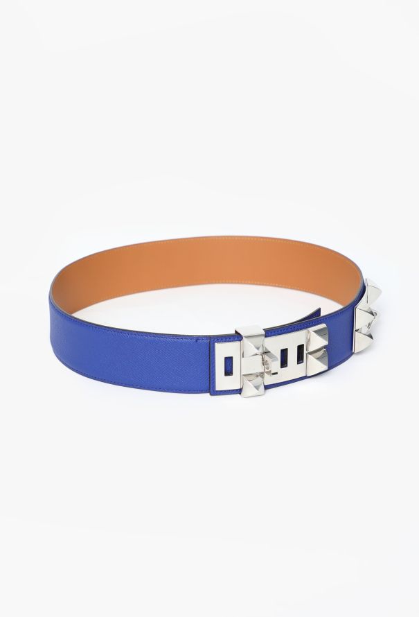 Hermès 'Collier de Chien' Togo Belt, 2011 - 4