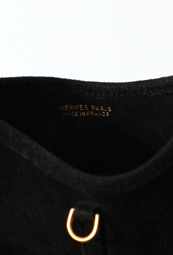 Hermès Veau Doblis Micro Trim Bag, 1990s - 11