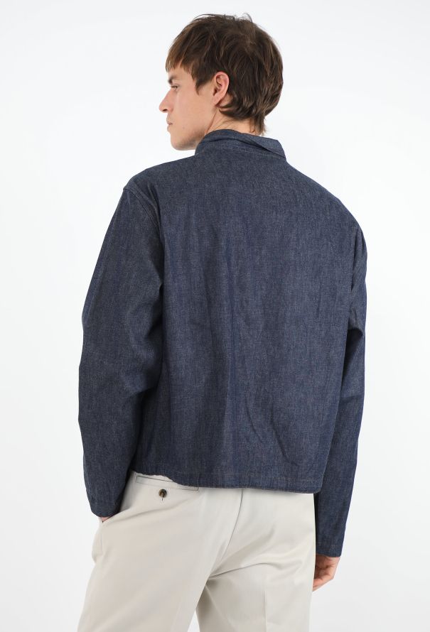 Hermès Denim Windbreaker Jacket - 4