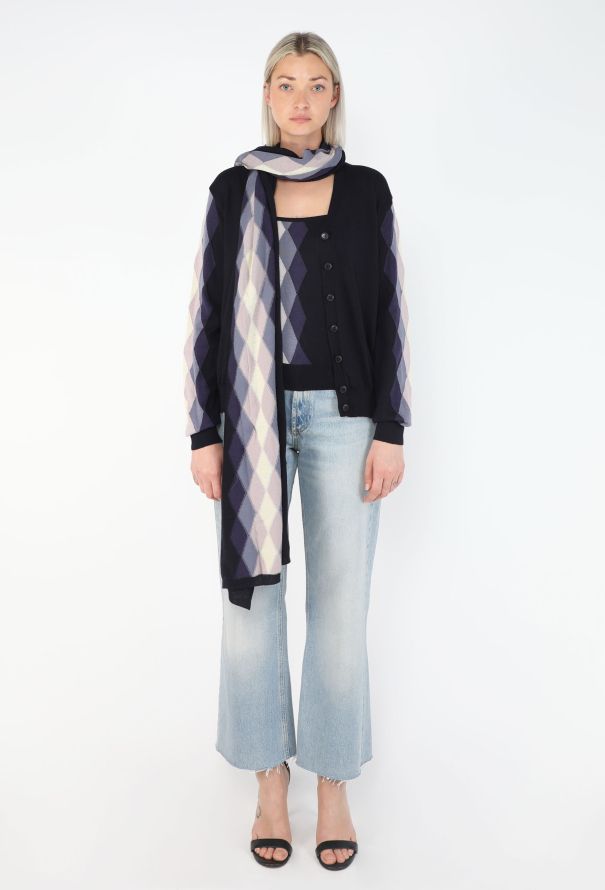 Chloé 3-Piece Argyle Ensemble, Fall 2000 - 2