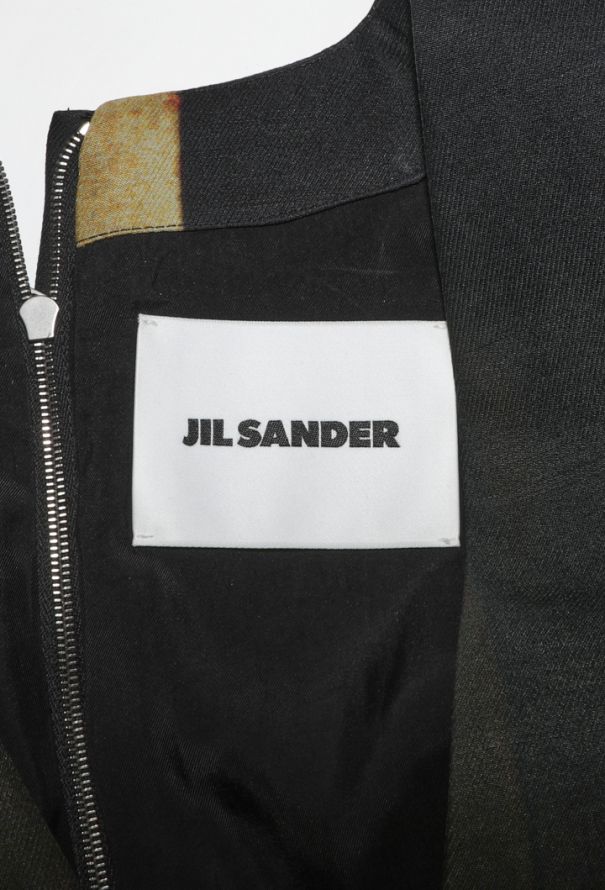 Jil Sander Abstract Midi Dress, S/S 2025 - 8