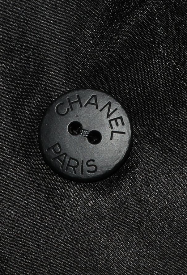 Chanel Silk Taffeta Jabot Blouse - 9