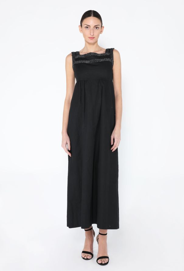 Saint Laurent '70s Beaded Maxi Dress - 1