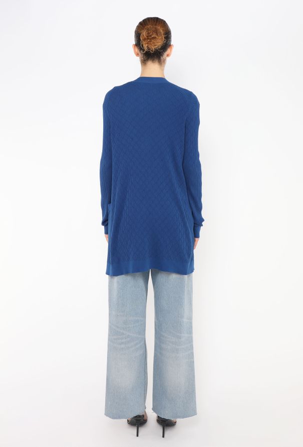 Chanel Lattice Knit 'CC' Cardigan - 4