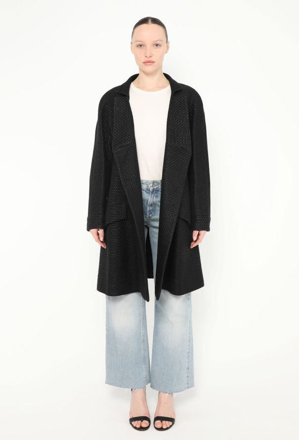 Chanel Resort 2016 Paris-Seoul Notched Coat - 4 Chanel Resort 2016 Paris-Seoul Notched Coat - 4