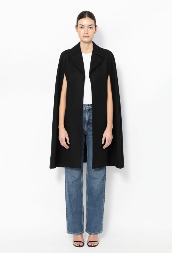 Saint Laurent 2013 Classic Wool Cape - 1