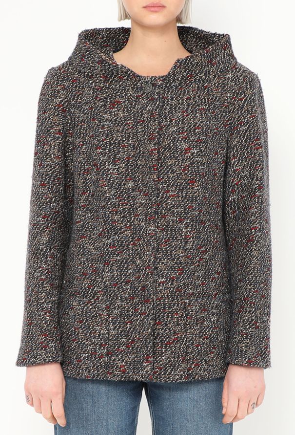 Chanel 2012 Boat Neck Tweed Jacket - 1