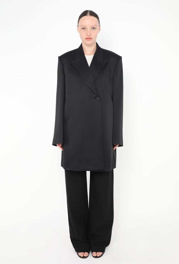 Khaite S/S 2024 Ray Oversized Tailored Coat - 5