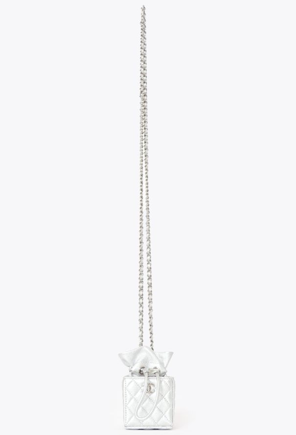 Chanel 2021 Micro Quilted Drawstring Bucket Bag - 1