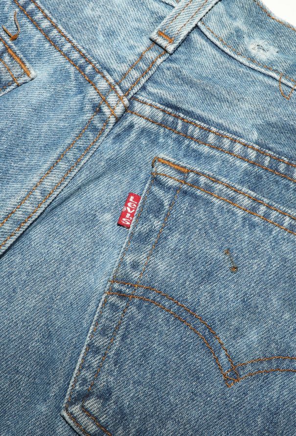 GQ3074◇Levi's : 80's USA製 501-0686 Vintage 1980s Mens Levi's 501-0686 Black Acid Wash Jeans