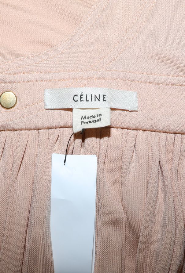 Céline S/S 2016 Pleated Crêpe Dress - 8