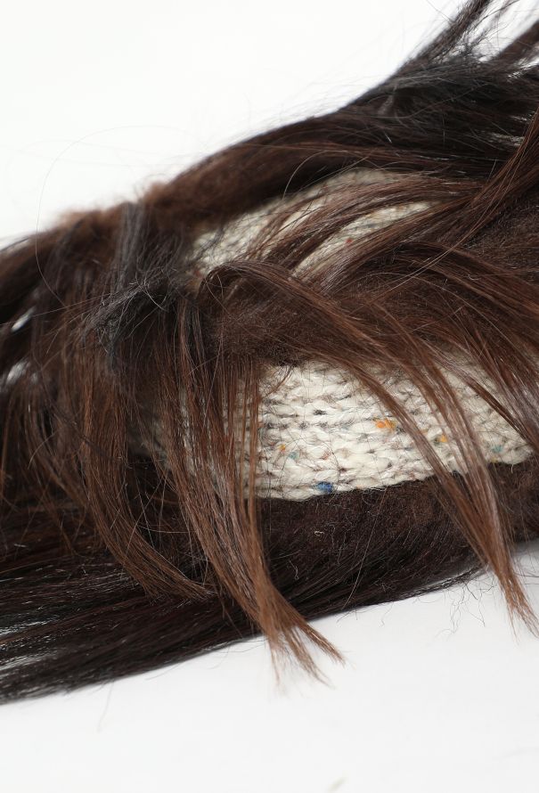 Fendi F/W 2002 Knit Goat Hair Baguette Bag - 9