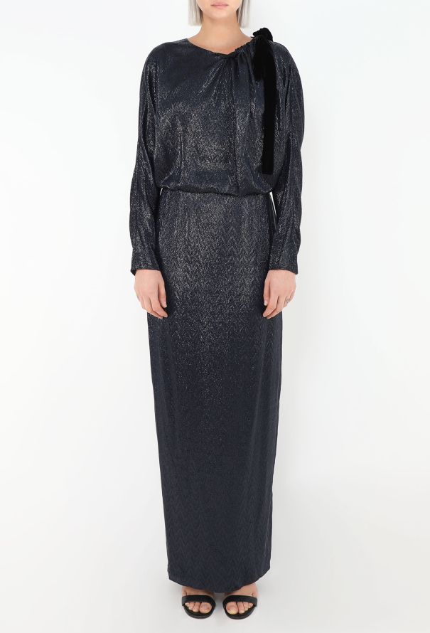 byFang Semi-Couture Chevron Gown - 2