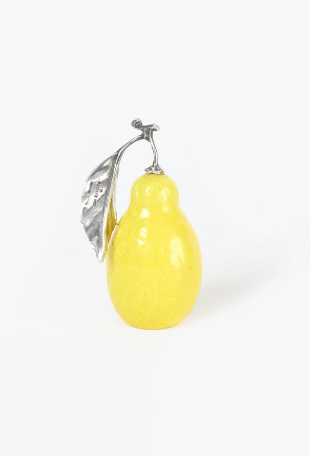 Buccellati Murano Glass Lemon Table Marker - 4