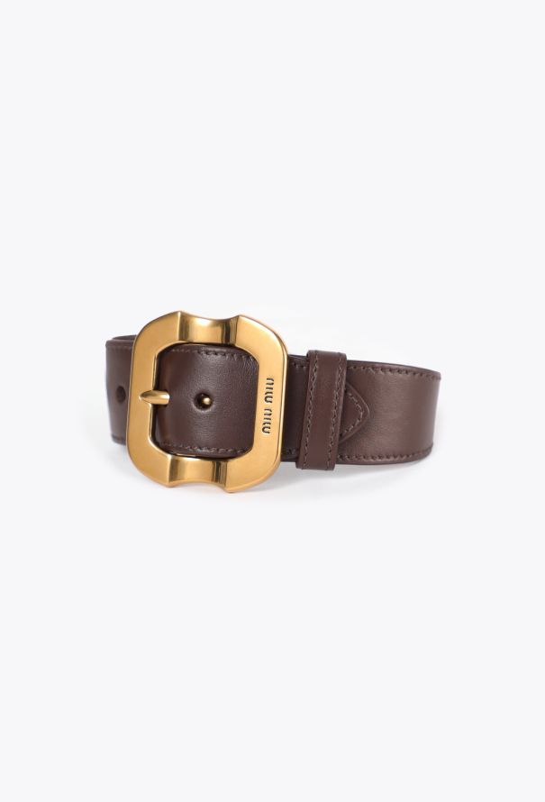 Miu Miu S/S 2025 Leather Arm Cuff - 3