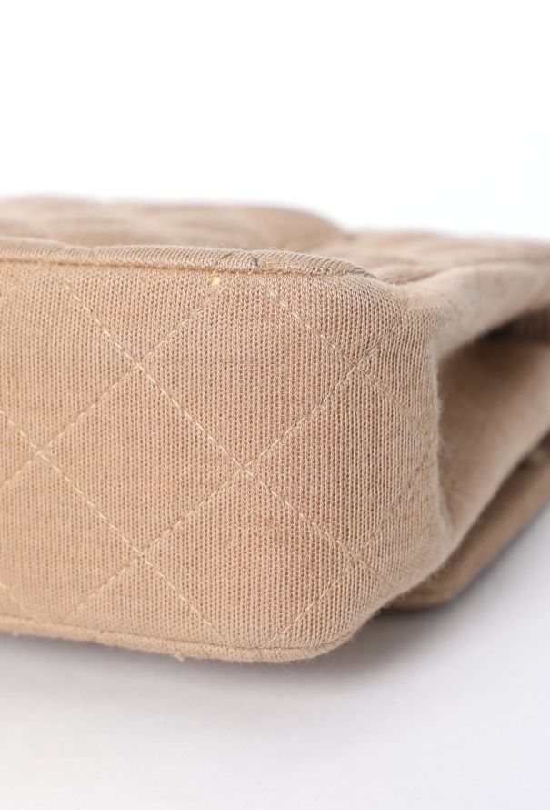 Chanel Vintage Jersey Medium Timeless Bag - 8