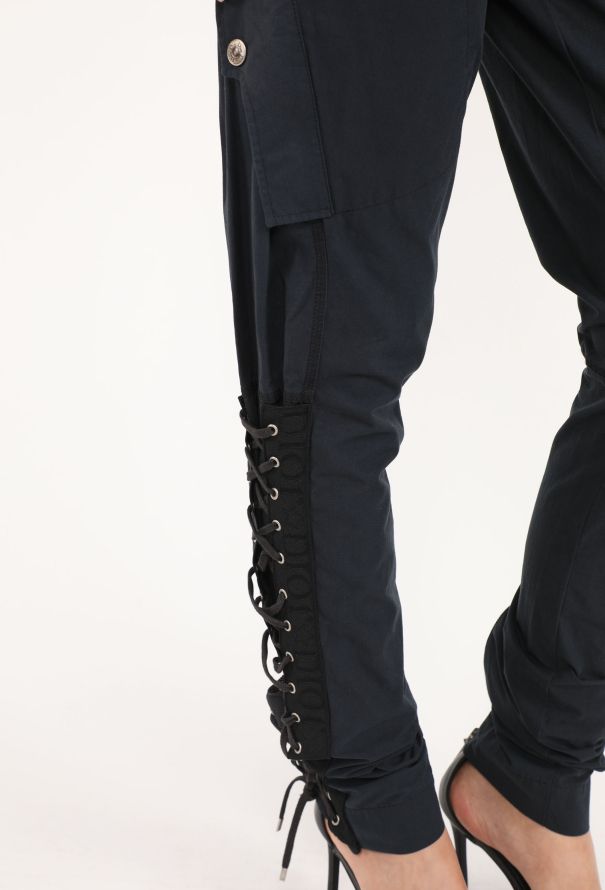 Dior Lace-Up Cotton Trousers, 2004 - 7