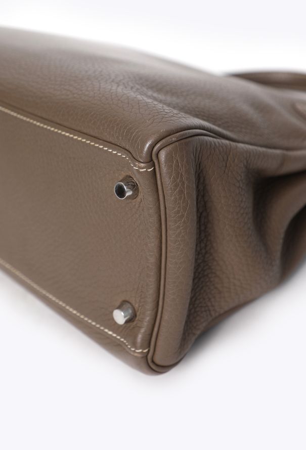 Hermès Étoupe Clémence Kelly Retourné 32 - 9