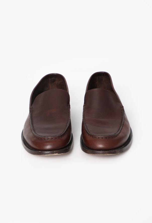The Row Nic Leather Loafers, 2025 - 2