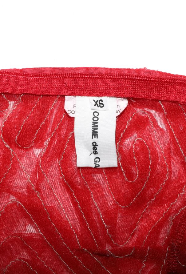 Comme des Garçons 2020 Tulle Peplum Top - 6