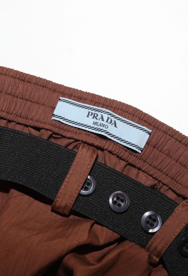 Prada Paperbag Pyjama Skirt, F/W 2025 - 8