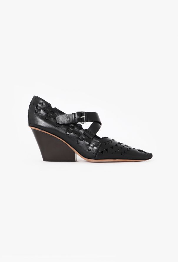 Céline S/S 2016 'Folk' Leather Pump - 1