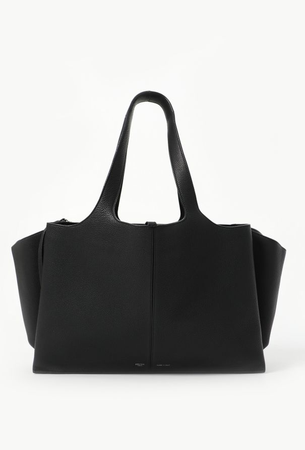 Black Tri Fold Bag Authentic Vintage ReSee