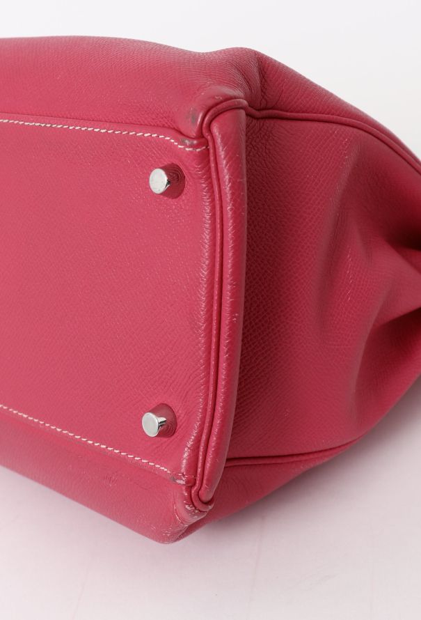 Hermès Rose Tyrien Epsom Kelly Retourné Verso 35 - 12 Hermès Rose Tyrien Epsom Kelly Retourné Verso 35 - 12