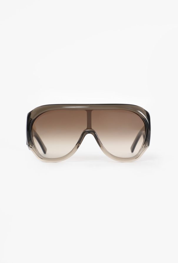 Phoebe Philo Oversized Shield 'Bombé' Sunglasses, 2025 - 1