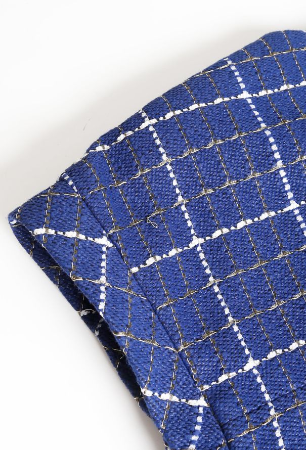 Chanel Resort 2020 Metallic Checkered 'CC' Top - 7 Chanel Resort 2020 Metallic Checkered 'CC' Top - 7