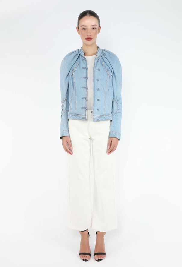 Dior CAMPAIGN S/S 2002 Denim Toggle Jacket - 6