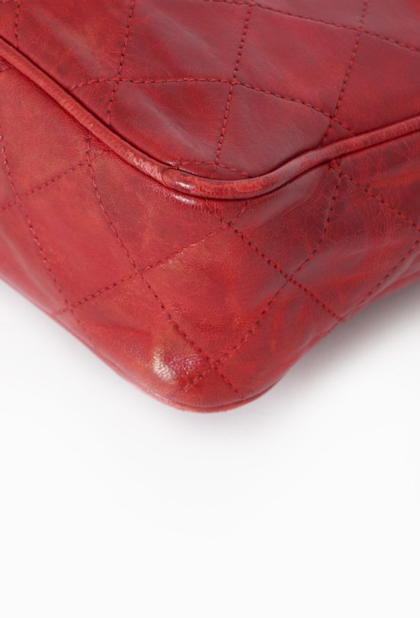 Chanel Vintage Red Camera Bag - 8 Chanel Vintage Red Camera Bag - 8