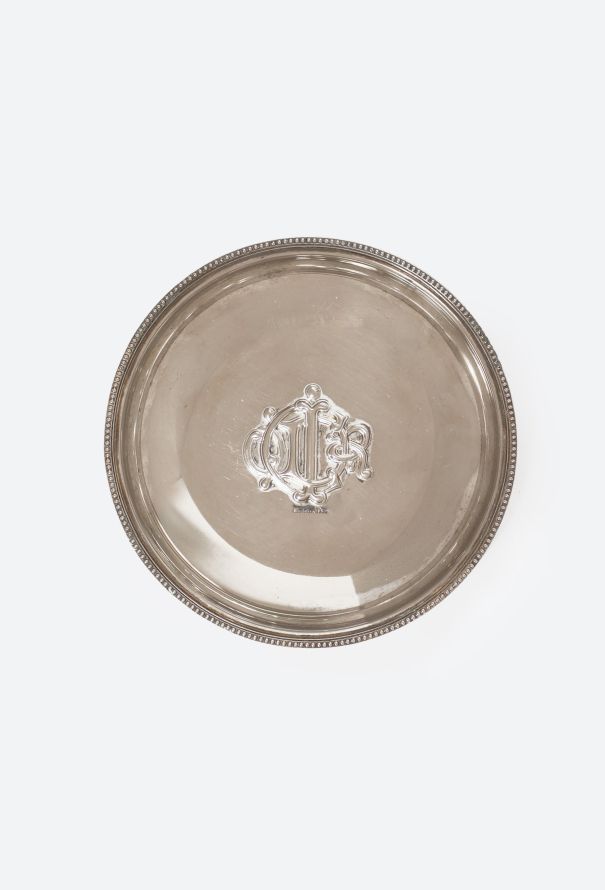Christian Dior Vintage Embossed Monogram Vide Poche - 1